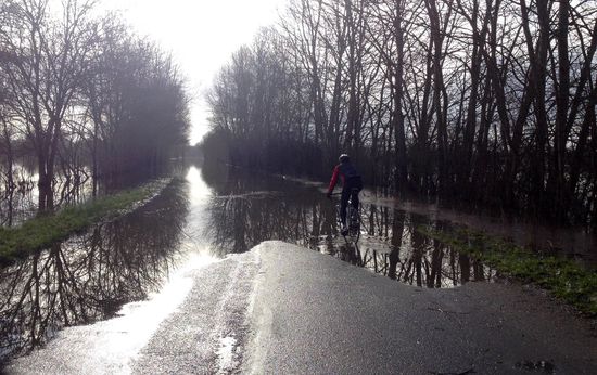 Dans l'eau à Savignac(160214)