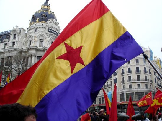 bandera republica estrella roja