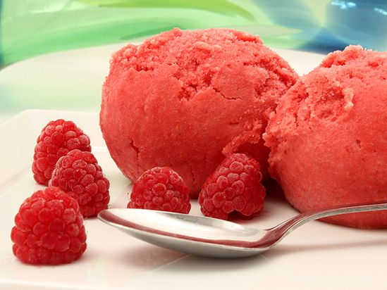 article sorbet framboise