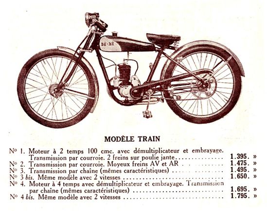 1933 Dé Dé 100 Train622