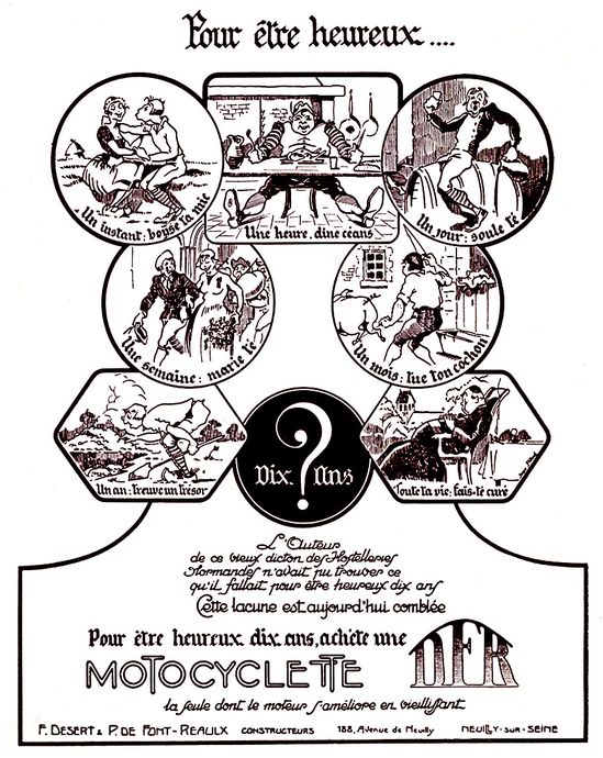 1926 DFR pub Pour être h635