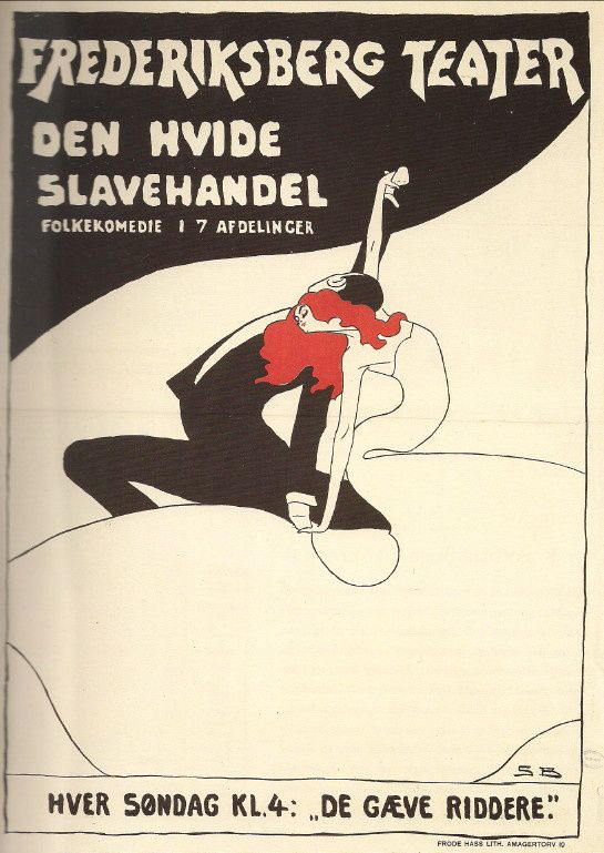 Sven Brasch, Danmark. Cartel, 1910-theater