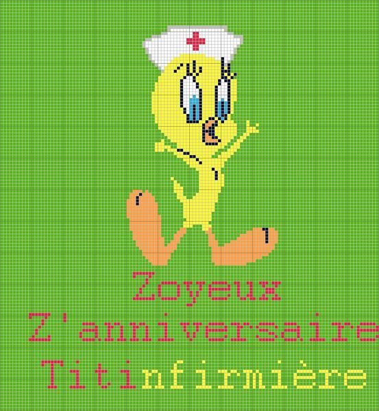IMAGE(<a href="http://img.over-blog.com/553x599/1/02/17/78/Grilles-gratuites/Titi-infirmi-re-pour-Mel.jpg" rel="nofollow">http://img.over-blog.com/553x599/1/02/17/78/Grilles-gratuites/Titi-infirmi-re-pour-Mel.jpg</a>)