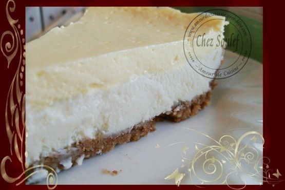 cheesecake chocolat blanc et amande