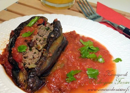 aubergines farcies