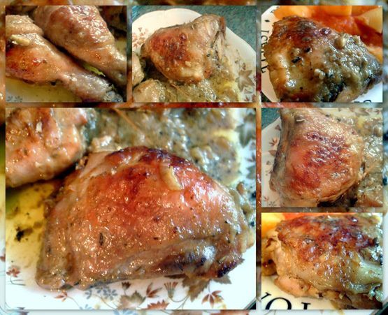 poulet a la moutarde