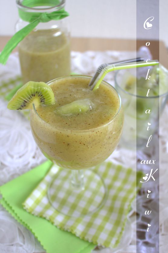 jus de kiwi frais