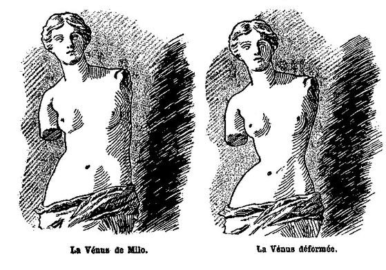 La Vénus de Milo et le corset (Touche à tout 1908)