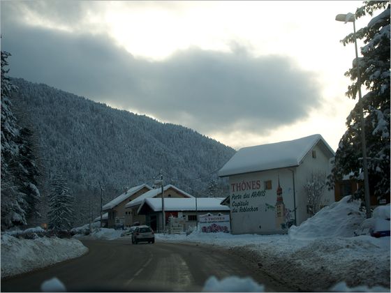 Annecy Thônes neige 5