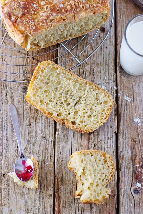 Pain sans pétrissage cuit à la cocotte