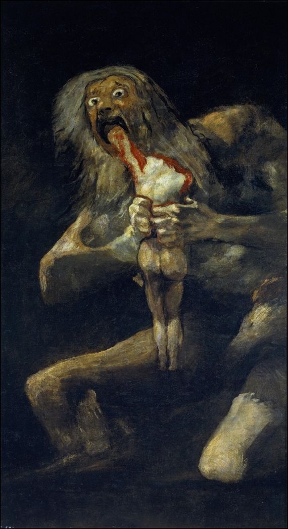 francisco de goya saturne devorant un de ses enfants