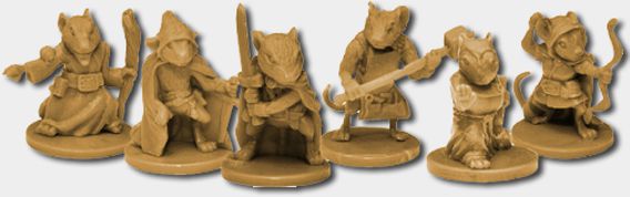 Mice and Mystics-Figurines