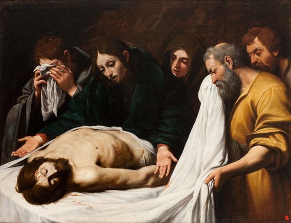 Leonello Spada Lamentation sur le Christ mort
