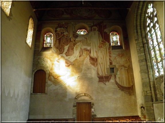 Sainte Melaine fresque n°2