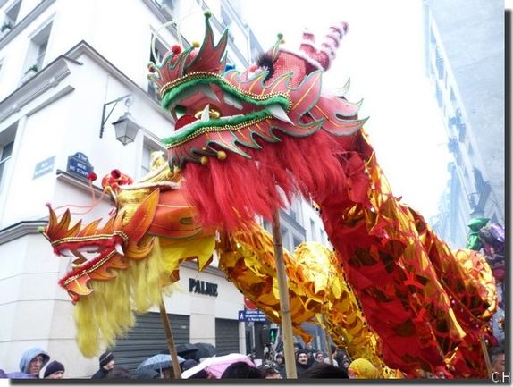Nouvel An Chinois Paris 10 Fev.2013