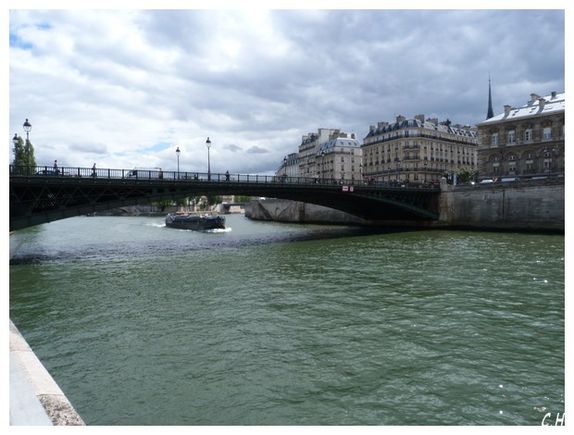 Paris Plage 8 aout 2011 la Seine