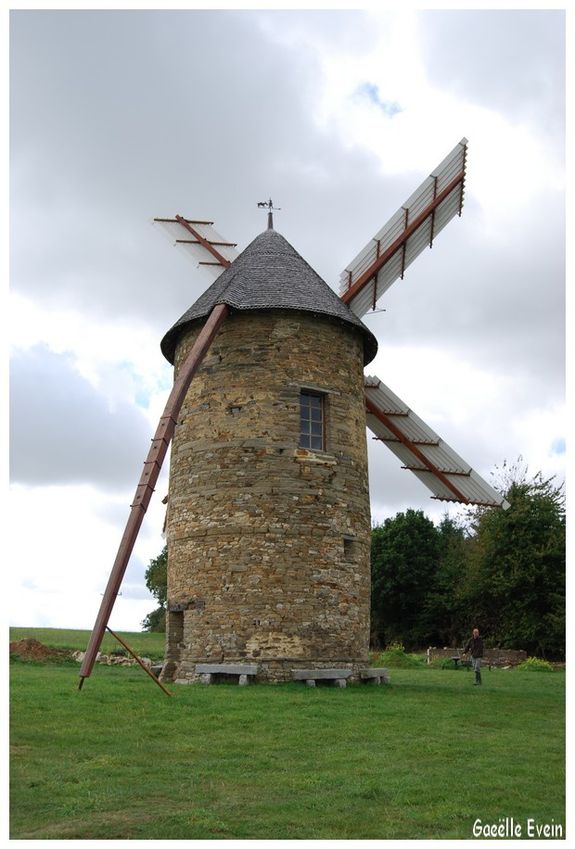 Moulin Bertaud au Pigeon Blanc à Bain de Bretagne