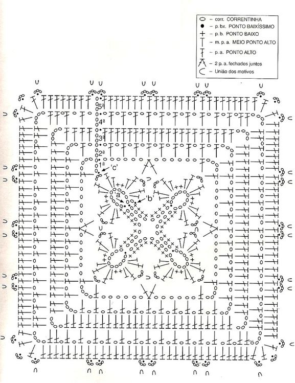 مفارش كروشيه للطاولات كلها معمولة بوحدات جميلة وسهلة  Nappe-1-JPG