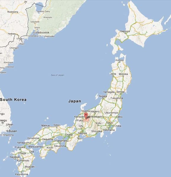 map takayama