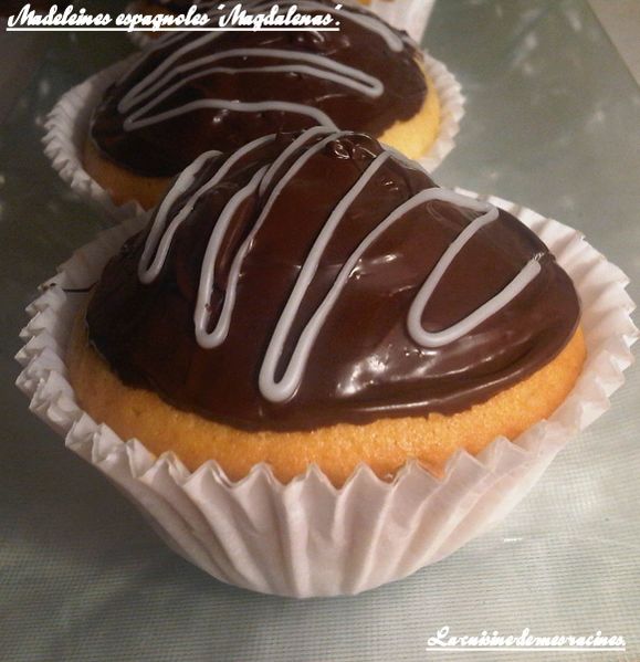 Madeleines espagnoles,magdalenas