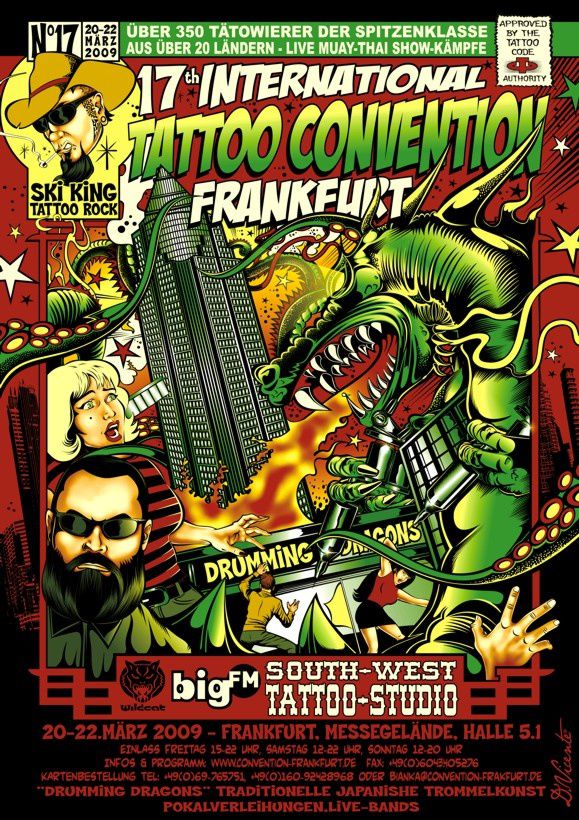 17th Tattoo Convention Frankfurt/Main. Die Fleischerei!