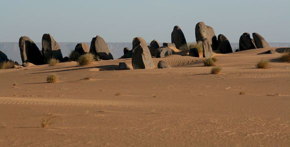 Formations géologiques Sahara de Mauritanie