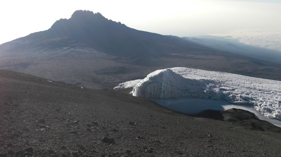 Mawanzi et glacier