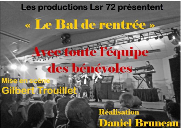 affiche bal de rentrée