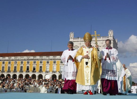 Messe au Terreiro do Paço (Lisbonne)