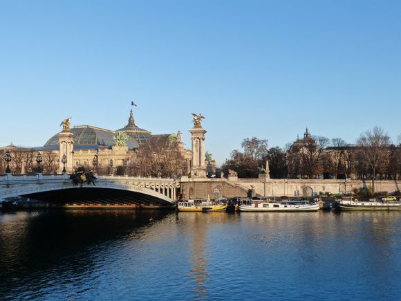 Le pont Alexandre III et le Grand Palais