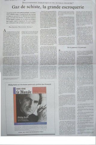 Gaz de schiste la grande escroquerie