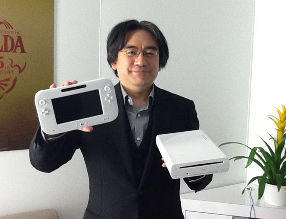 Satoru Iwata communique sur la Wii U Iwata-wii-u