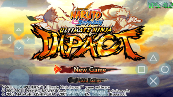 naruto ultimate ninja impact 2 psp