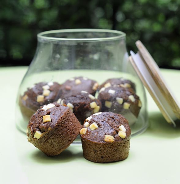 Recette - Muffins chocolat blanc sirop d'erable 