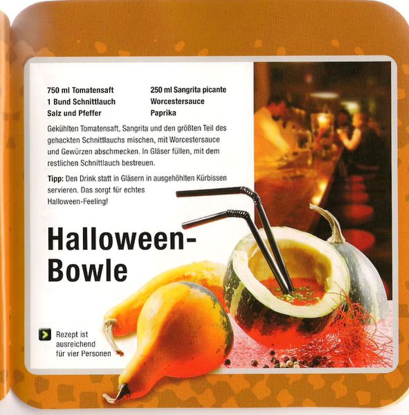 Halloween-Bowle