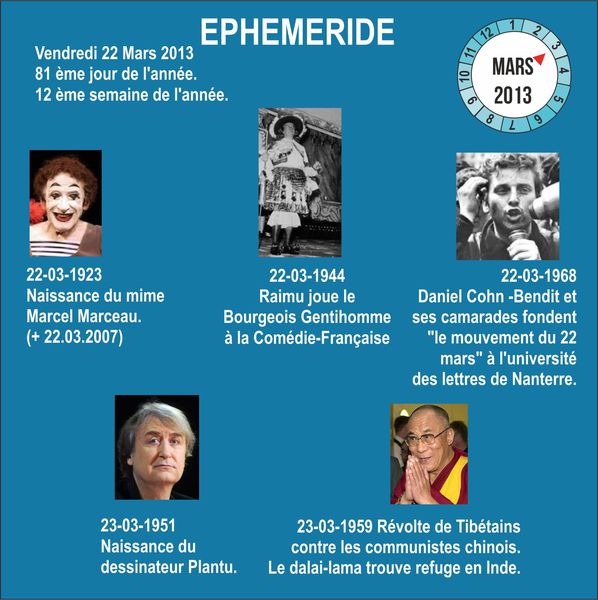 BLOG N° 130 p 3 ephemeride