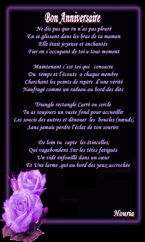 bon anniversaire