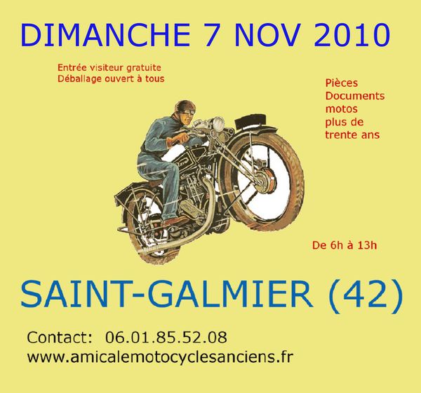 0101107 MOTO ANCIENNE Saint Galmier