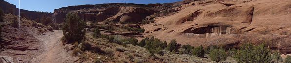 Canyon de Chelly - Panorama depuis White house trail