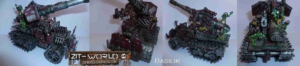 Garde-Imperiale warhammer 40k conversion -Truck - Basilik