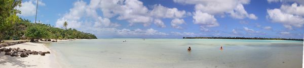 Panorama plage tereia