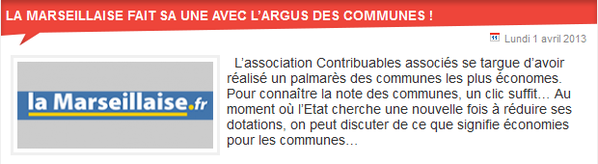 Argus des communes 11