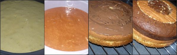 Gâteau Damier