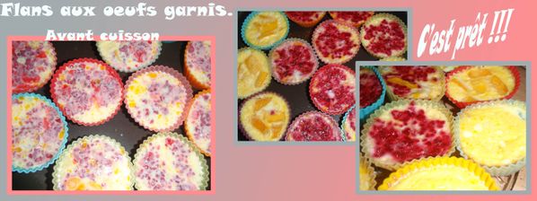 Flans oeufs garnis copie