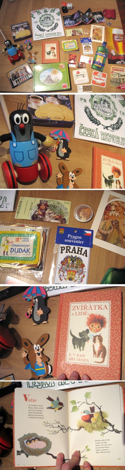 montage souvenirs prague