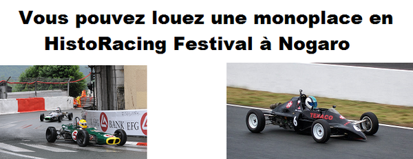 louez une monoplace à nogaro