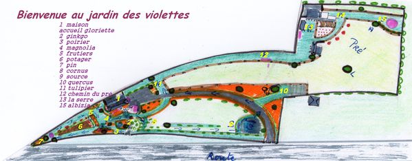 plan numéroté