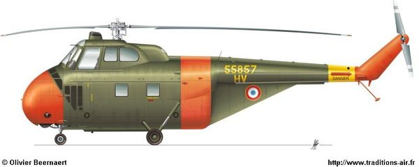 Sikorsky H-19D-3 - DPH 2-68 d' Istres - 1962