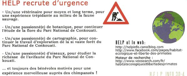 Help (Habita Ecologique et Liberté des Primates.