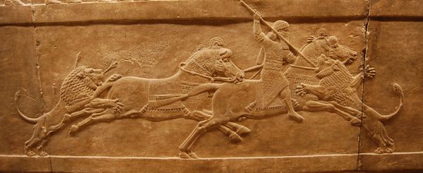 Ninive nineveh chasse au lion palais d'assurbanipal (4)
